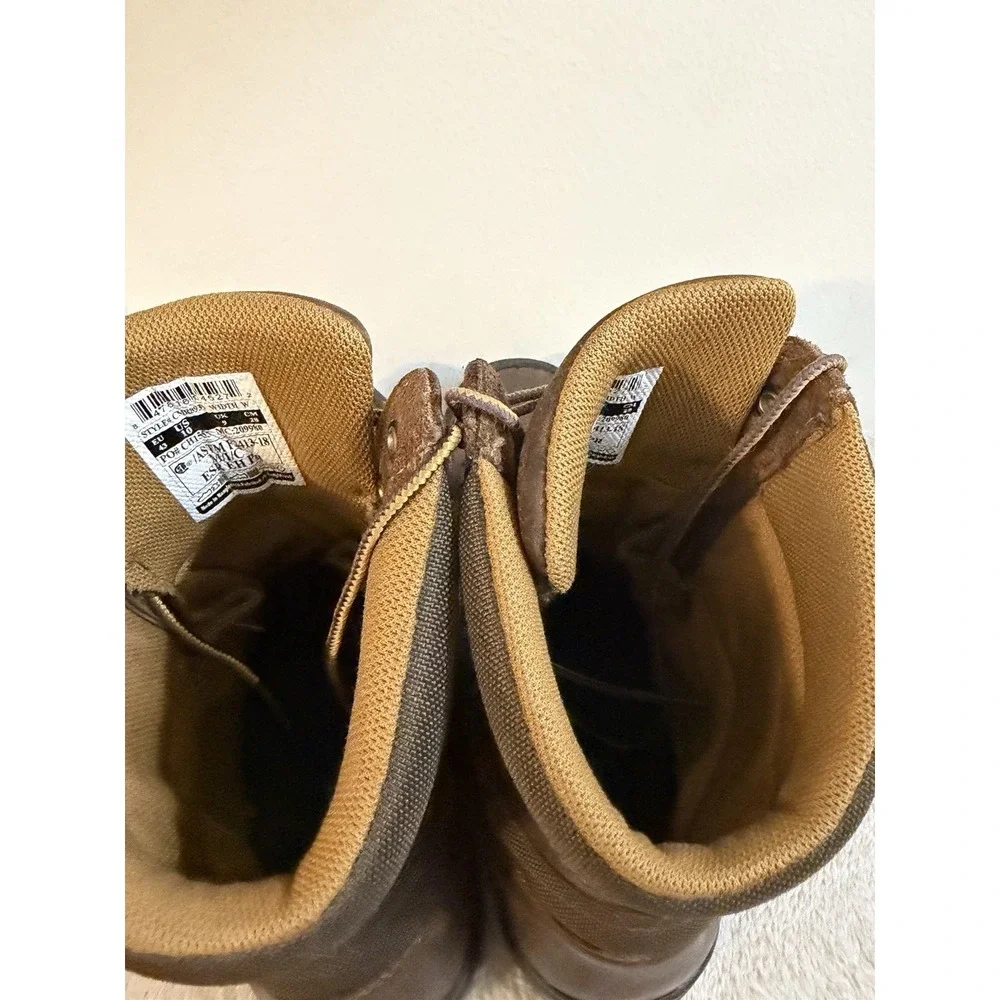 Carhartt Men's Rugged Flex Waterproof Boots Insulated Puncture Resistant Size 10
